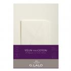 Papier Velin Crème pur coton G-Lalo A4 125 gr 20 feuilles - Mille et Une  Feuilles