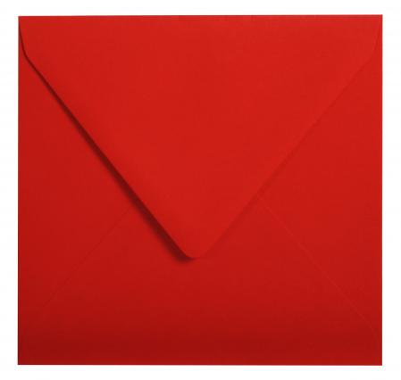 20 enveloppes Pollen - Clairefontaine - Rouge groseille - 114x162