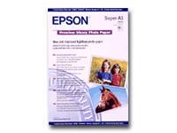 Epson Papier photo premium glacé A3+ - C13S041316 - Papier imprimante Epson  sur
