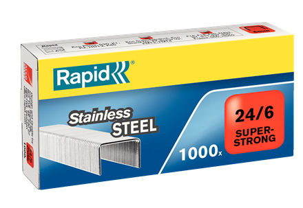 Rapid Inox SuperStrong Boîte de 1000 Agrafes 24,…