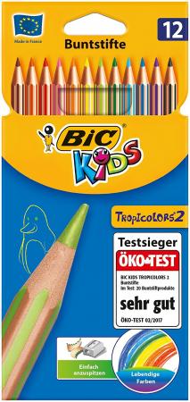 Etui de 18 crayons de couleurs Bic Kids Evolution - La Grande