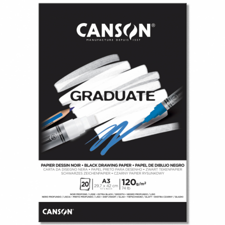 Canson C400110387 - Bloc 20 feuilles Canson® Graduate Papier