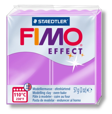 Pâte FIMO EFFECT LEATHER pastèque 57 g