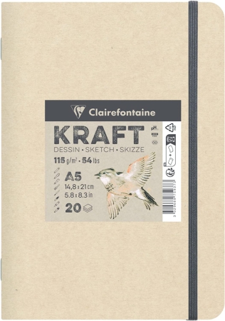 Papier Kraft A4 160g par 50 feuilles