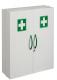 Armoire pharmacie Clinix - 2 portes - blanc signalisation - RAL 9016,image 1