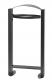 Corbeille vigipirate sur pied Arkea - 60l - gris manganse,image 1