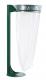 Support sac sans couvercle Ecollecto essentiel - poteau/platine - 110l - vert mousse - RAL 6005,image 4