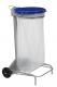 Support sac mobile  pdale Collecroule - 110l - bleu outremer - RAL 5002 / gris mtal - RAL 9006,image 1