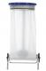 Support sac mobile  pdale Collecroule - 110l - bleu outremer - RAL 5002 / gris mtal - RAL 9006,image 2