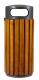 Corbeille  poser ou  fixer Zeno Bois - 60l - bois verni / gris manganse,image 4