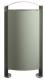 Corbeille sur pied Arkea - 100l sans cendrier - gris ciment - RAL 7033,image 2