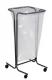 Support sac tubulaire sur roulettes Tubag - 110l - gris manganse,image 1