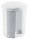 Poubelle plastique  pdale Prima - 5l - blanc,image 1