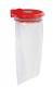 Support sac Collectrap - 110l - rouge signalisation - RAL 3020,image 1