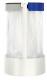Support sac 3 flux  poser ou  fixer Citwin essentiel - 3 x 45l - blanc / gris ciment / jaune colza / bleu outremer,image 1