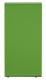 Borne de tri sélectif Cubatri, sans serrure - verre - 75l - gris manganèse / vert jaune - RAL 6018,image 3