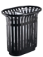 Corbeille  poser Tulipe - 2x60l - gris manganse,image 1