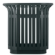 Corbeille  poser Tulipe - 2x60l - anthracite mat - RAL 7016,image 2